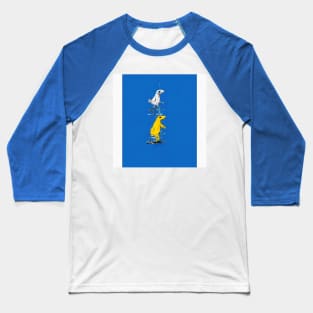 Abstract frogs Baseball T-Shirt